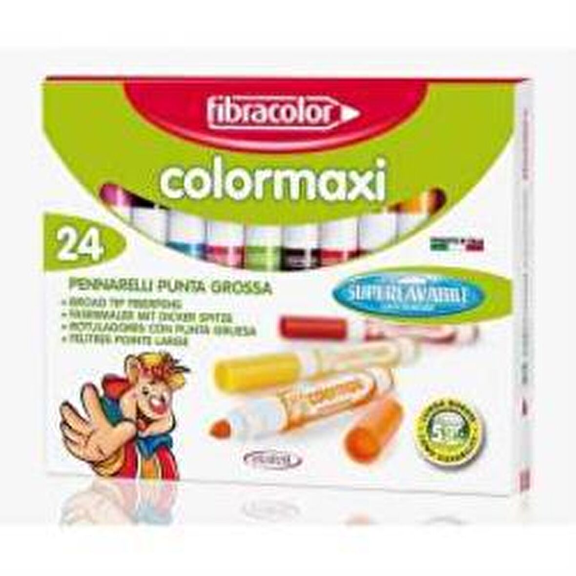 Fibracolor Colormaxi Keçeli Kalem 24 Renk