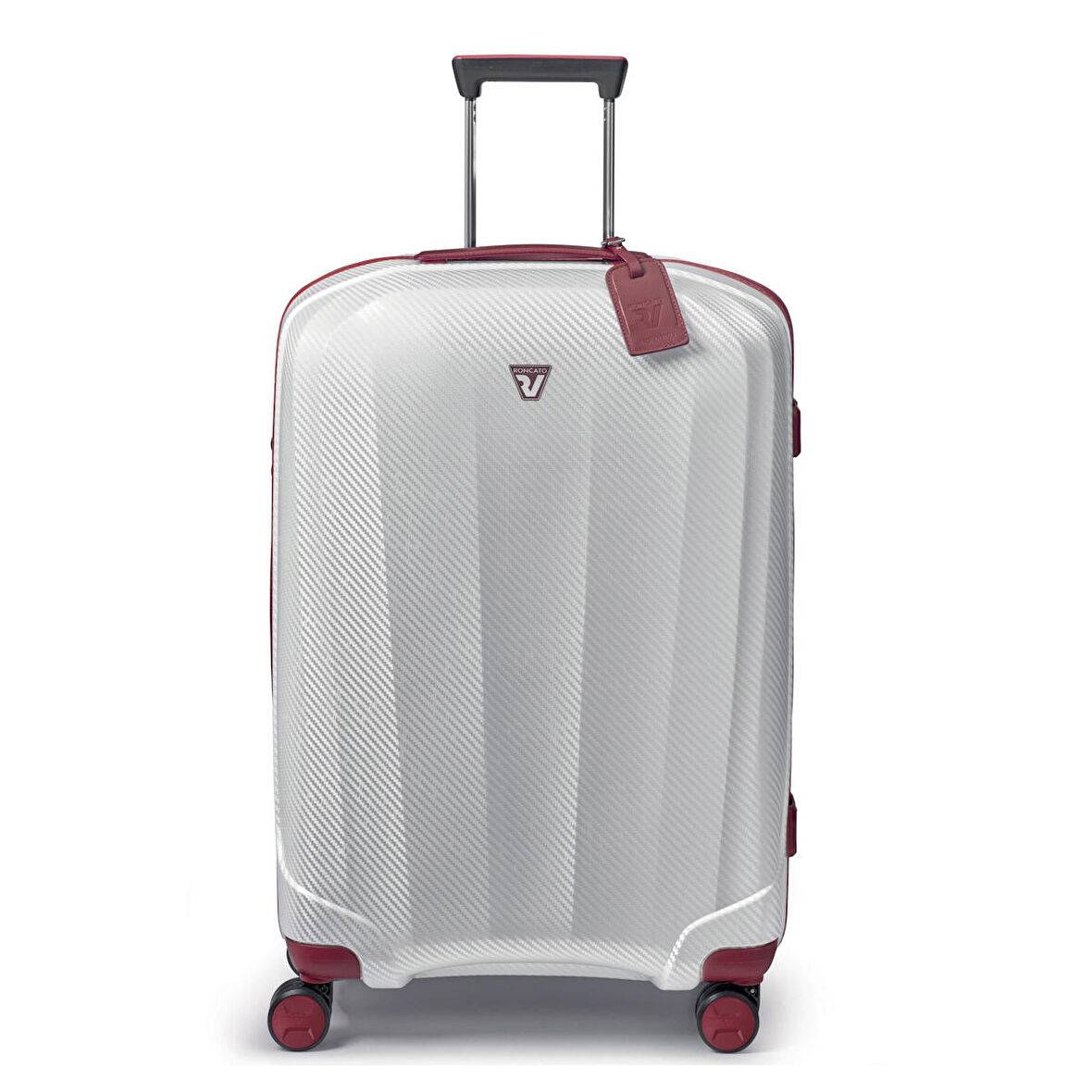 Tanımsız  Unisex Valiz 59520930 Roncato Trolley Medıo 4R We Are Glam Rosso/Bıanco