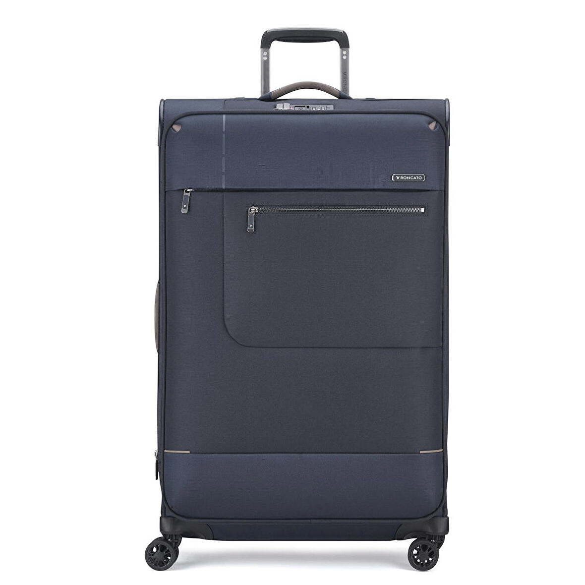 Tanımsız  Unisex Valiz 41527123 Roncato Trolley Grande 4R Exp. 75 Cm Sıdetrack Blu Notte