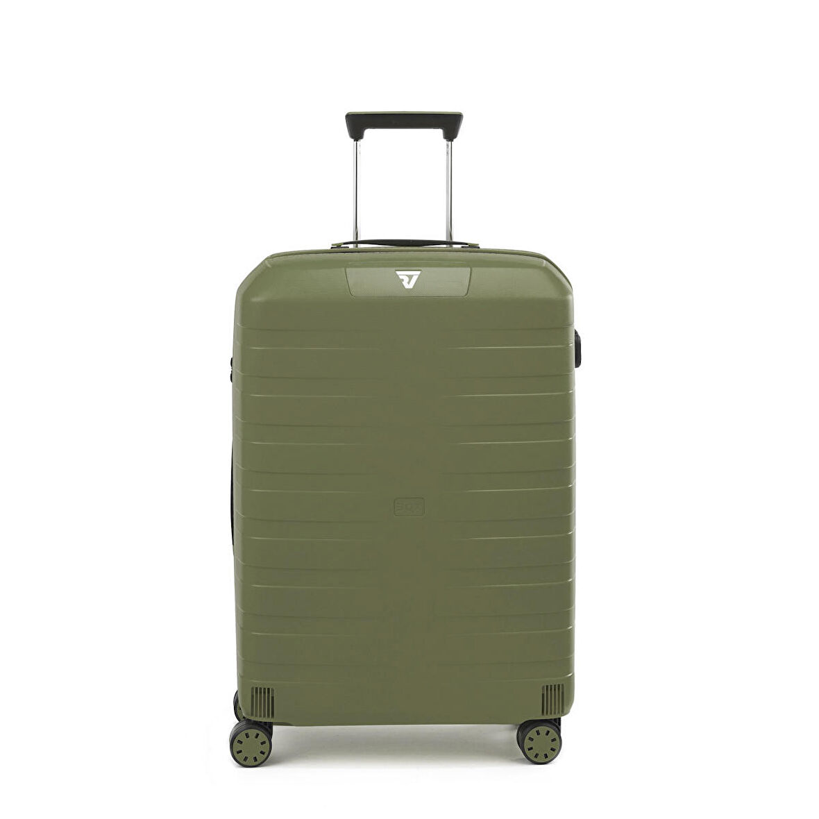 Tanımsız  Unisex Valiz 55420357 Roncato Box 2.0 Young Trolley Medio 4R 69cm Verde Militare 69X46X26