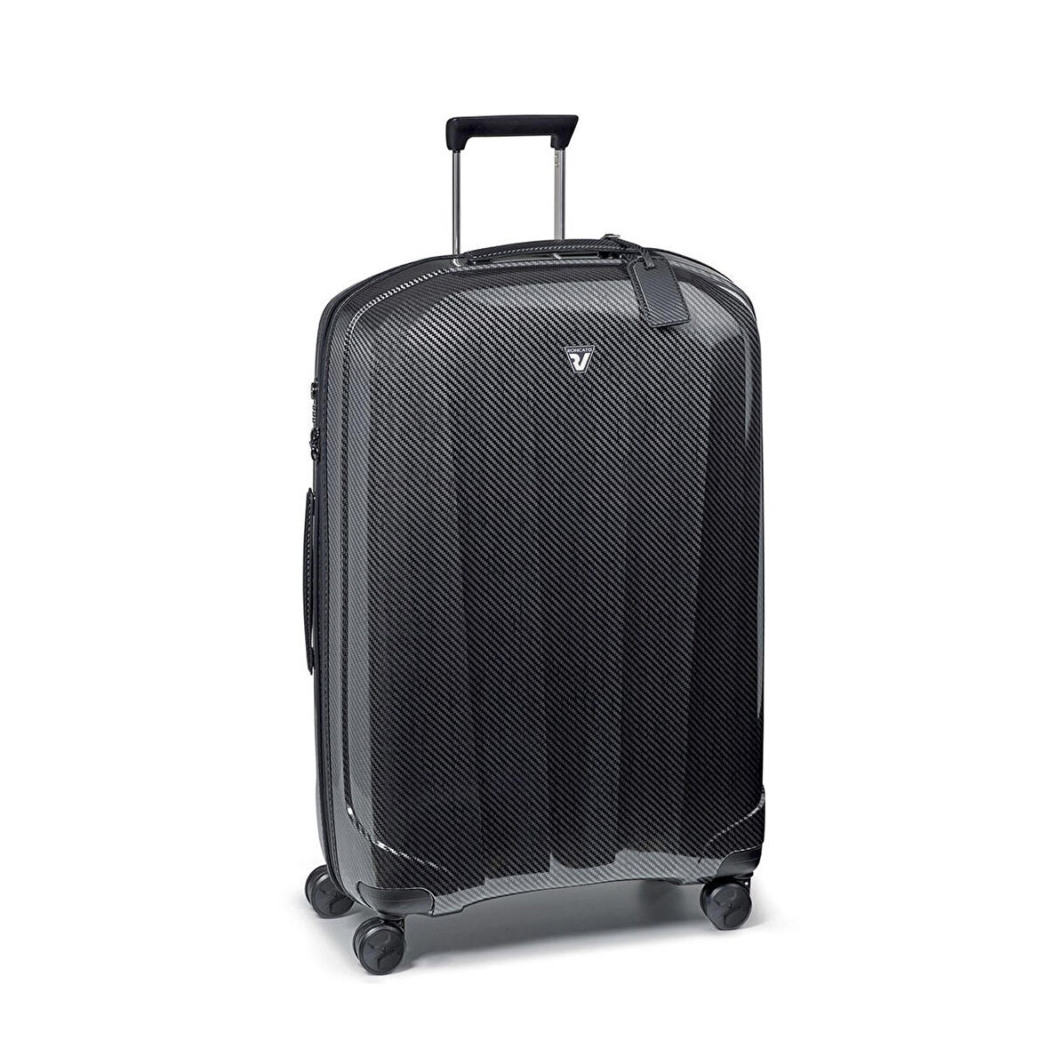 Roncato  Unisex Valiz 59610122 Trolley Grande 4R Exp We Are Glam Dlx Nero/Grafıte