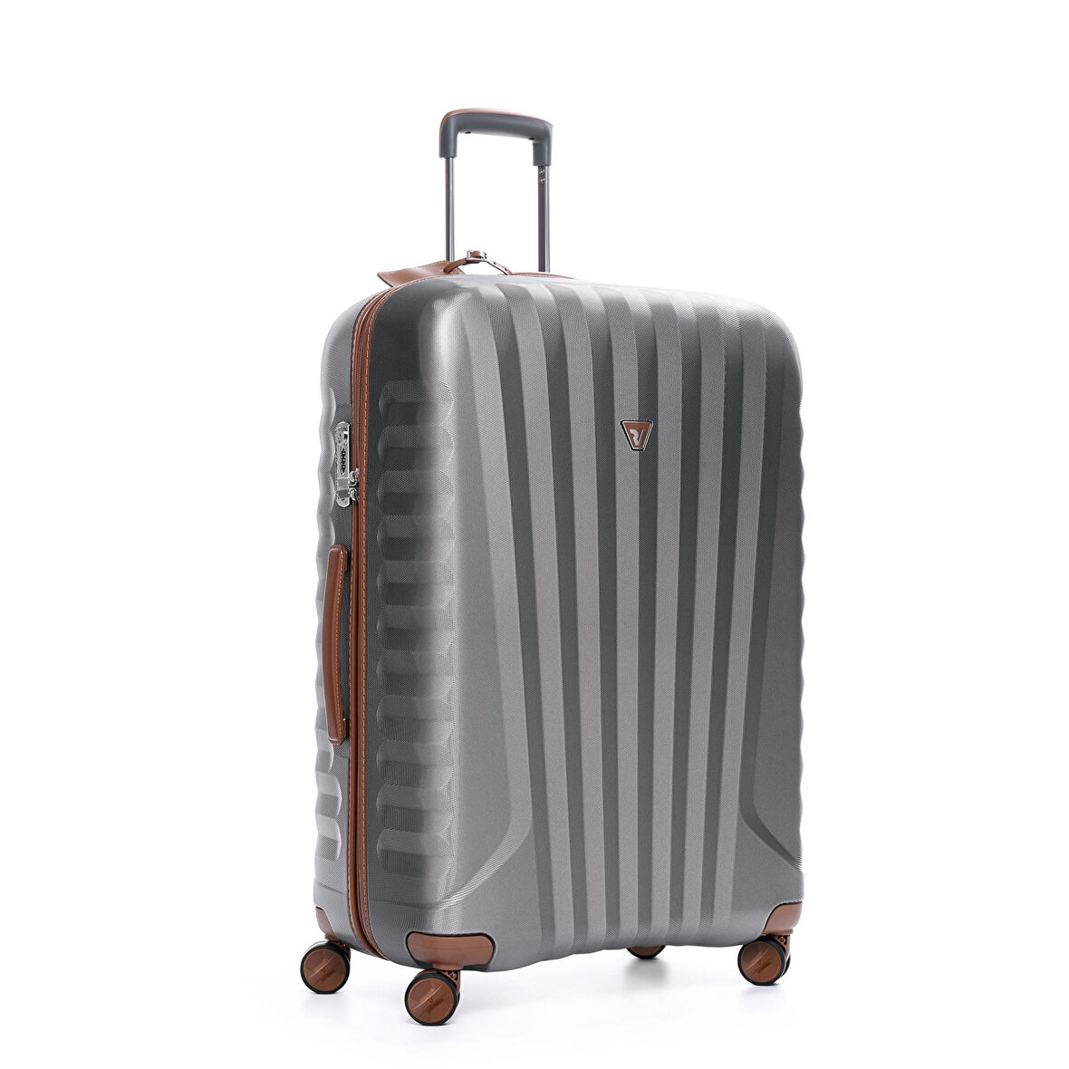 Roncato  Unisex Valiz 52313445-3445 E-Lite Large Luggage 80.5Cm Cognac/Titanium