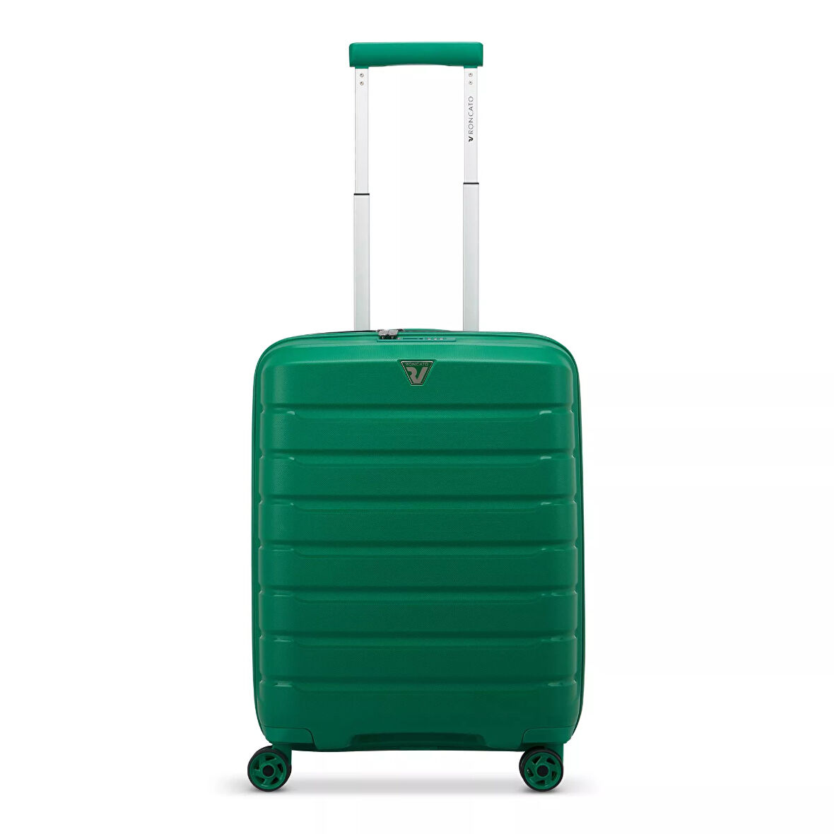 Kadın Valiz 41818307 Roncato TROLLEY CABINA 4R 55/20 EXP B-FLYING Verde Brillante