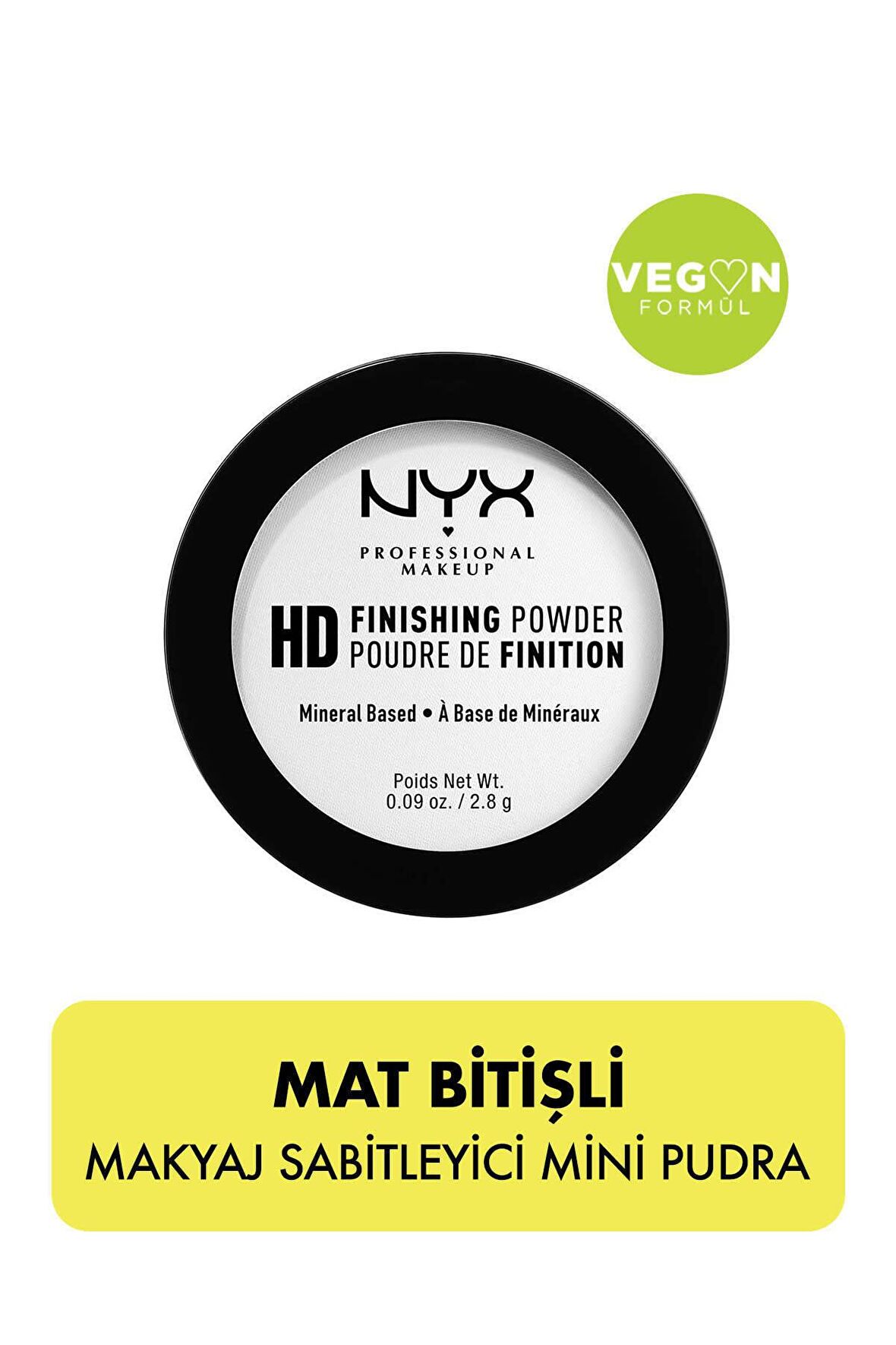 Nyx Mini Pudra Hıgh Defınıtıon Fınısıng Powder Mini Pudra 2.8 Gr