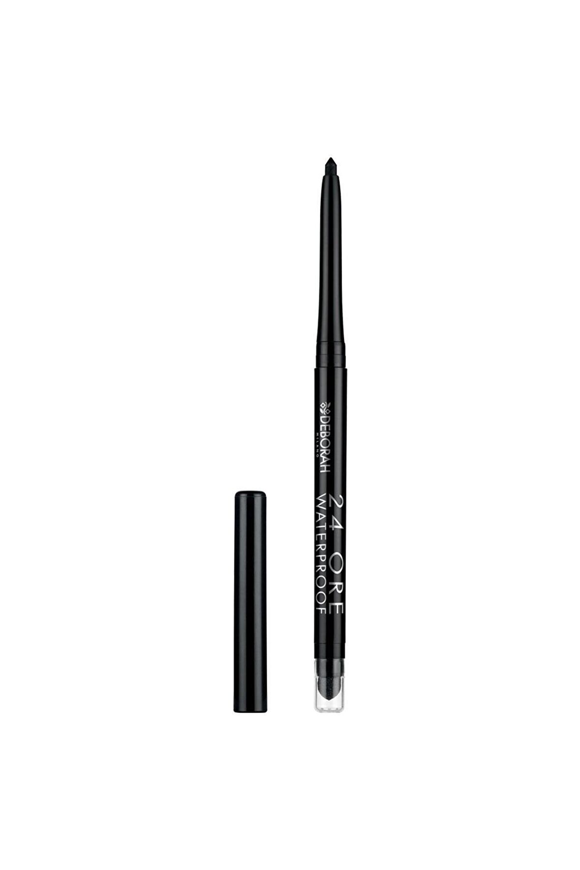 Deborah Milano 24 Ore Waterproof No. 1 Siyah Göz Kalemi 