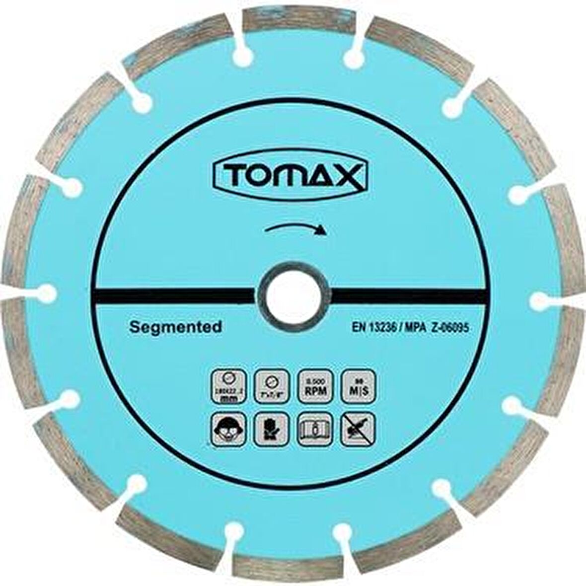 TOMAX SEGMENTLİ ELMAS KESİCİ 115