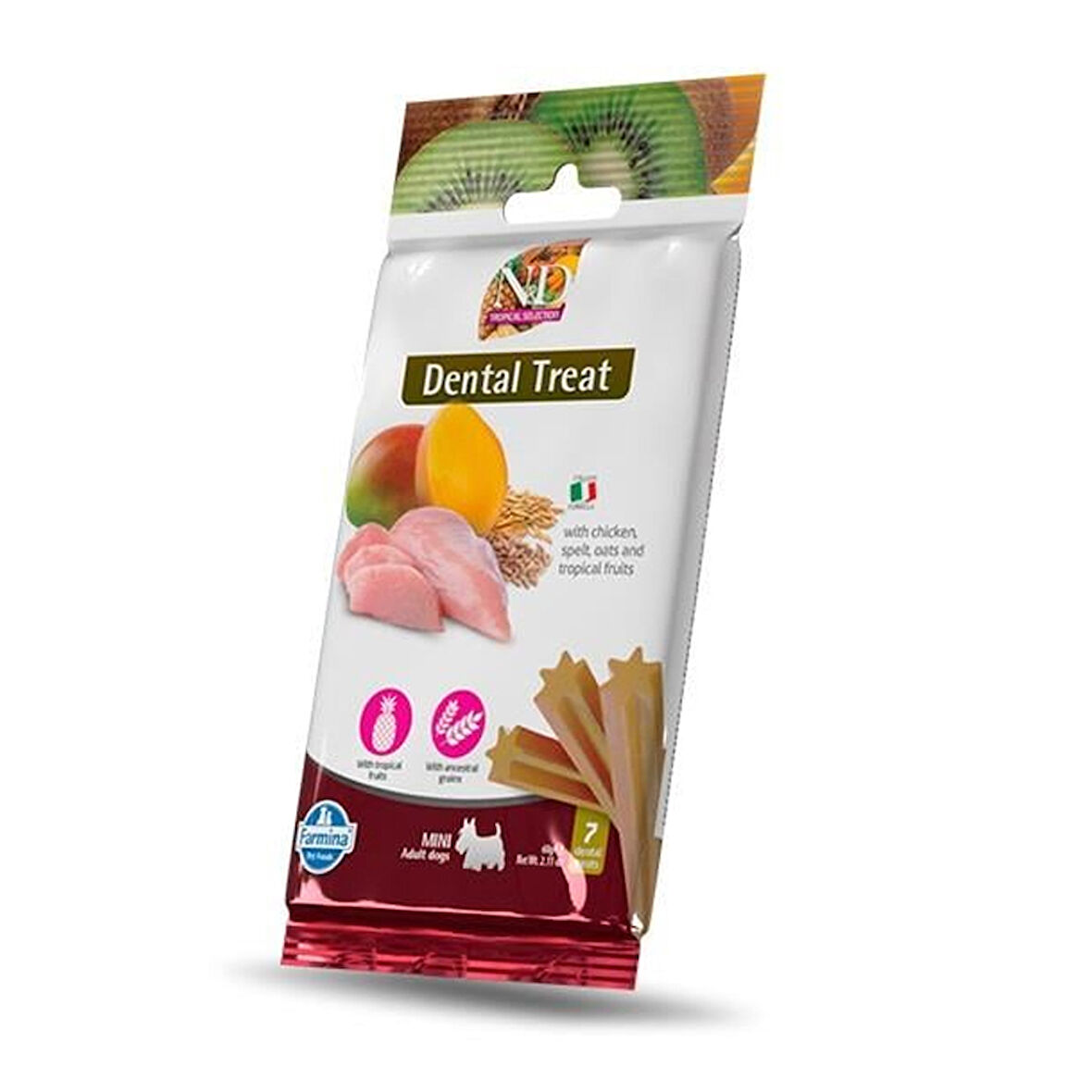N&D Tropical Mini Dental Tavuklu Köpek Ödülü 60 Gr
