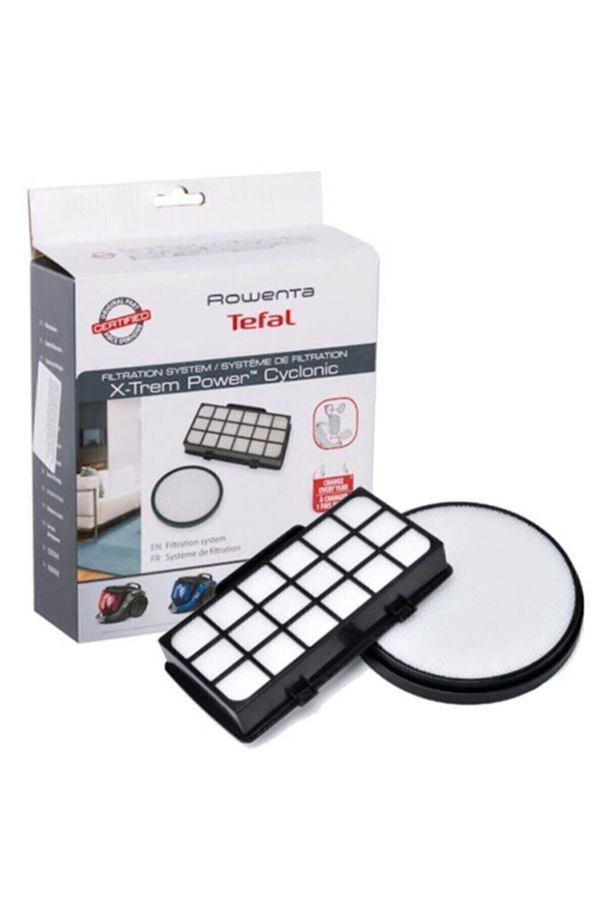 Rowenta RO7286EA X-Trem Power Elektrikli Süpürge Uyumlu Filtre Seti