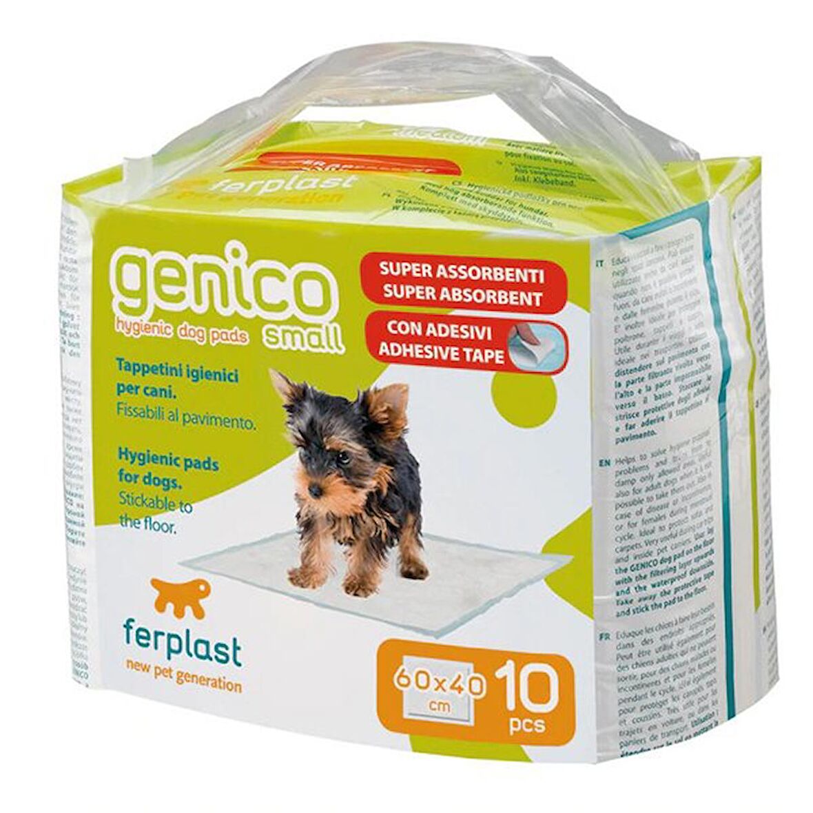 Ferplast Genico Emici Köpek Tuvalet Eğitim Pedi Small 60x40 Cm 10'lu