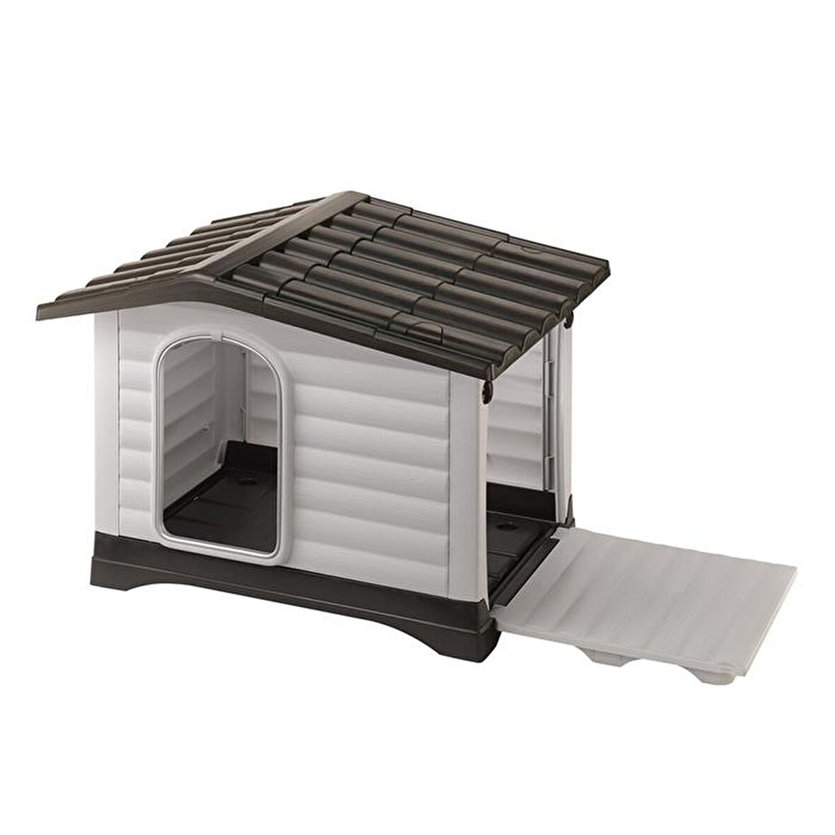 Ferplast Dog Villa 90 Plastik Köpek Kulübesi 88 cm x 72 cm x 65 cm