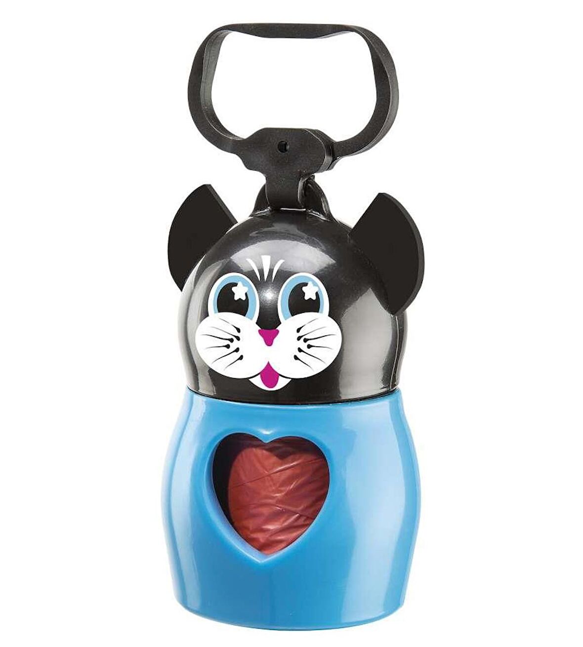 DUDU KÖPEK TASMA ÇÖP POŞETİ / KEDİ DESENLİ