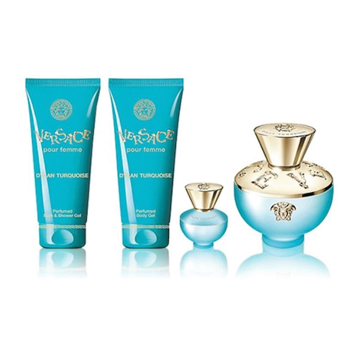 Versace Dylan Turquoise Pour Femme Edt 100 ml Set Kadın