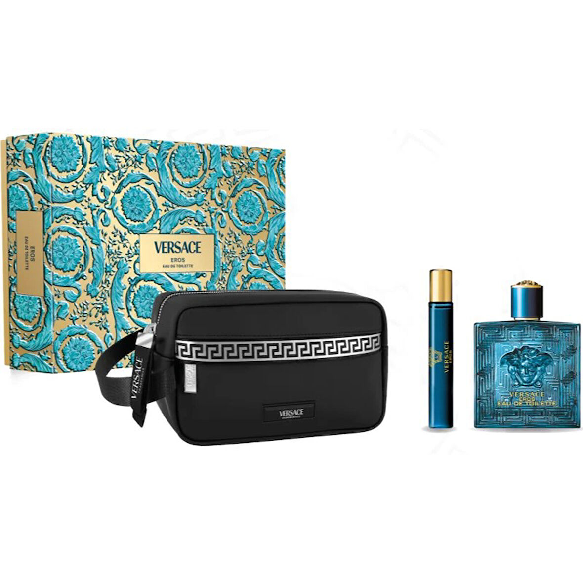 Versace Eros Edt 100ml-10ml El Çantası