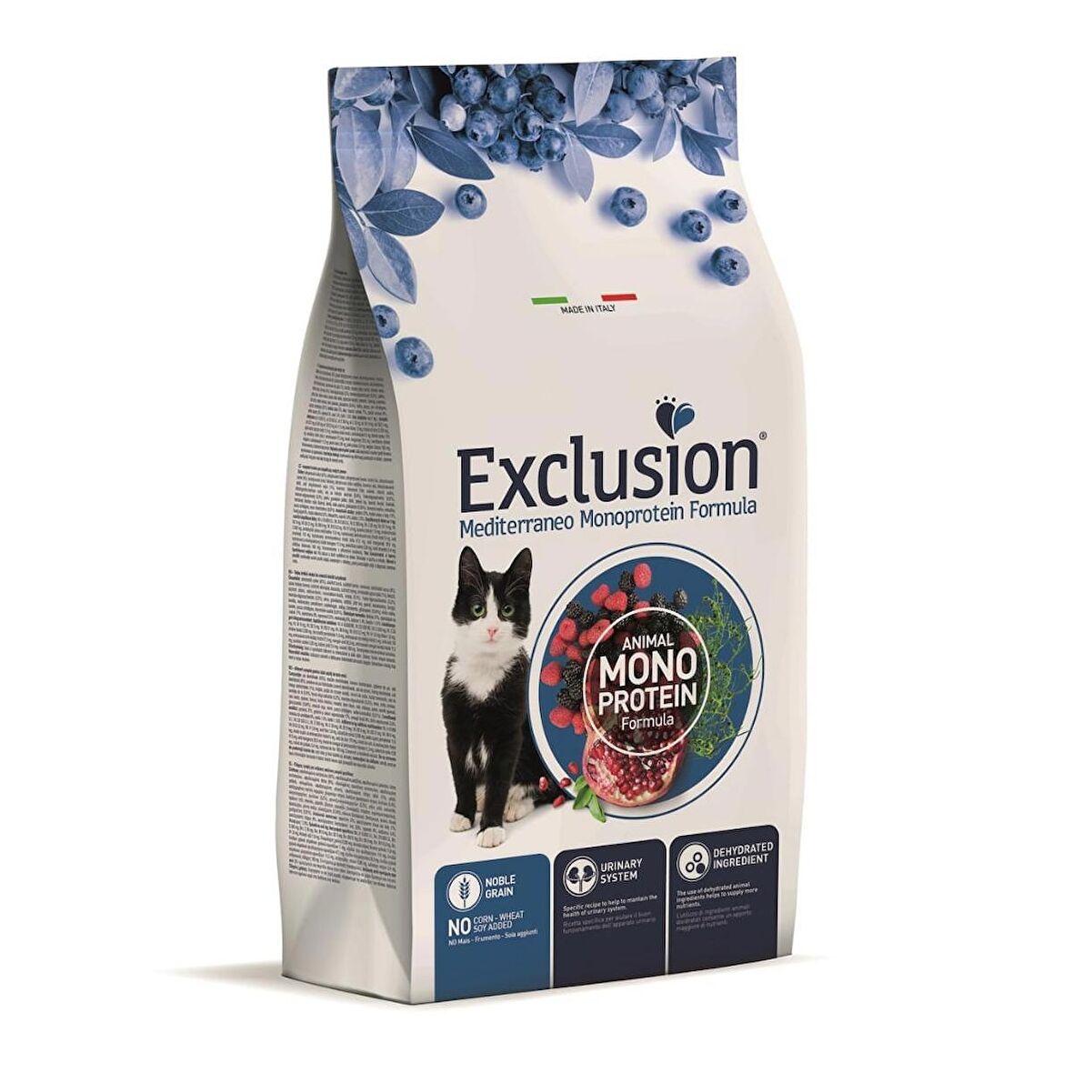 Exclusion Düşük Tahıllı Monoprotein Tavuklu Yetişkin Kedi Maması 12 kg