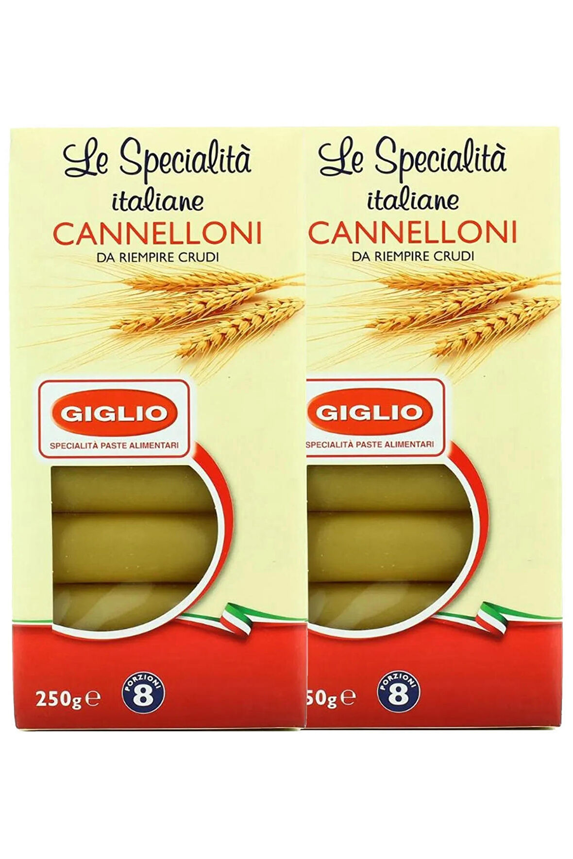 Giglio Cannelloni Lazanya Makarna 250 gr X 2 Adet