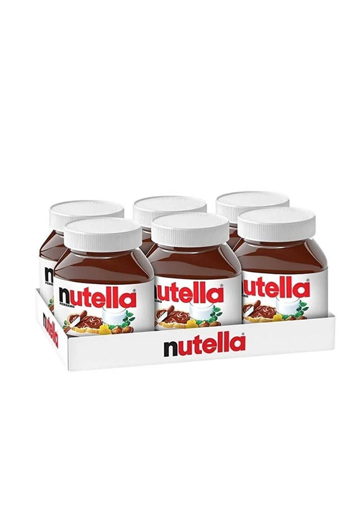 Nutella 400 gr 6'lı Kakaolu Fındık Kreması