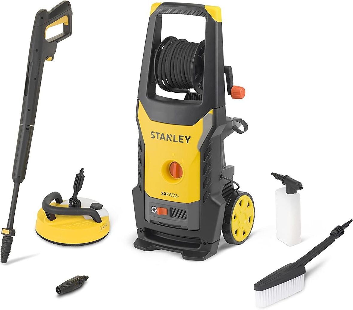 Stanley SXPW22PE Basınçlı Yıkama ve Yüzey Temizleme Makinesi 2200W 150 Bar