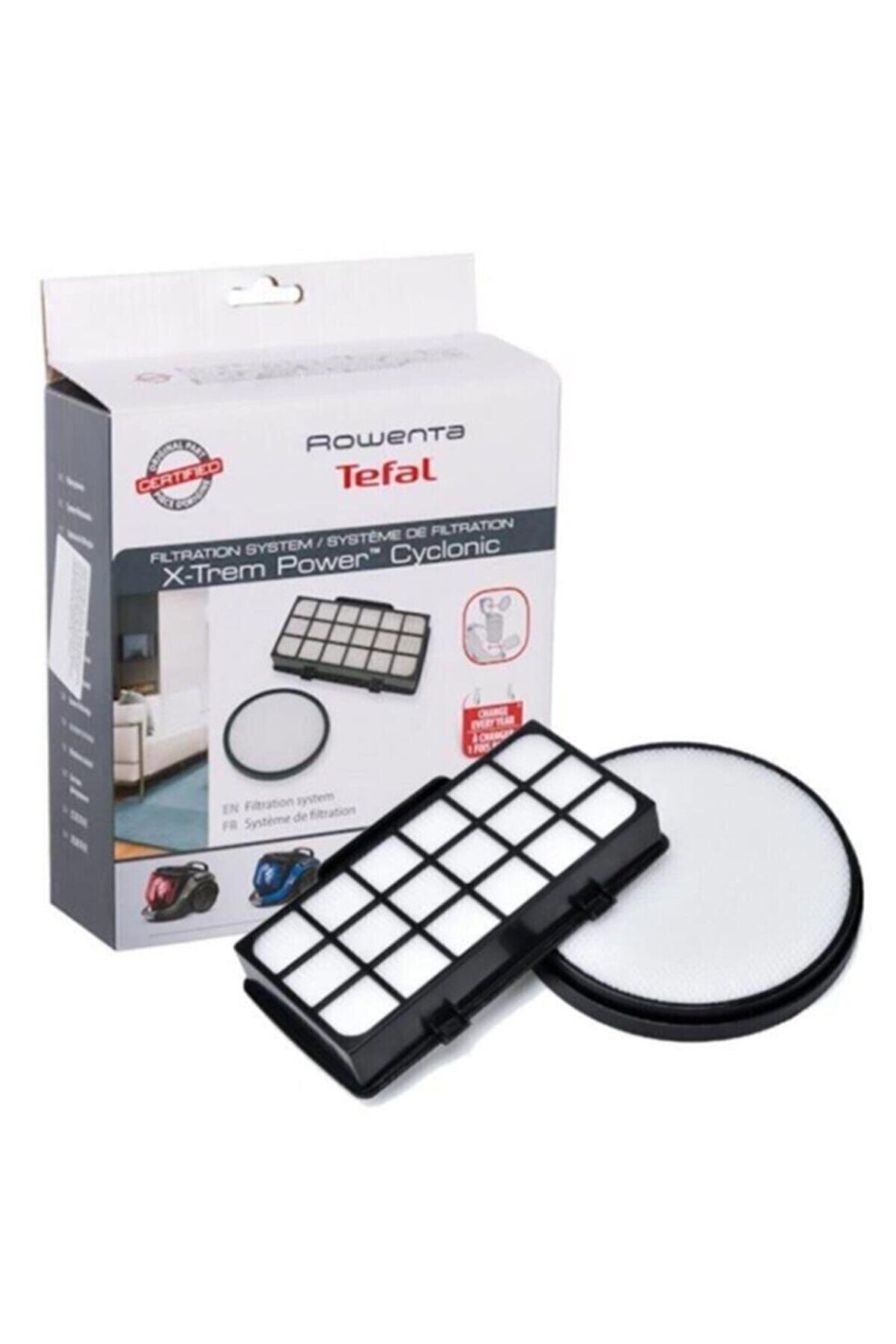 Rowenta Ro 7253ea Xtrem Power Cyclonic Kutulu Hepa Filtre Seti