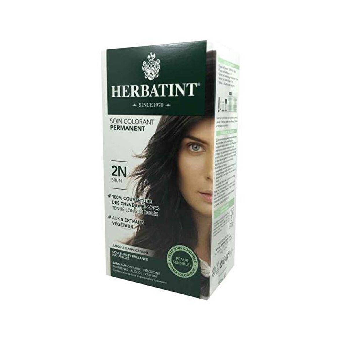HERBATINT 2N Brown (Kahverengi) 150 ml Bitkisel Saç Boyası