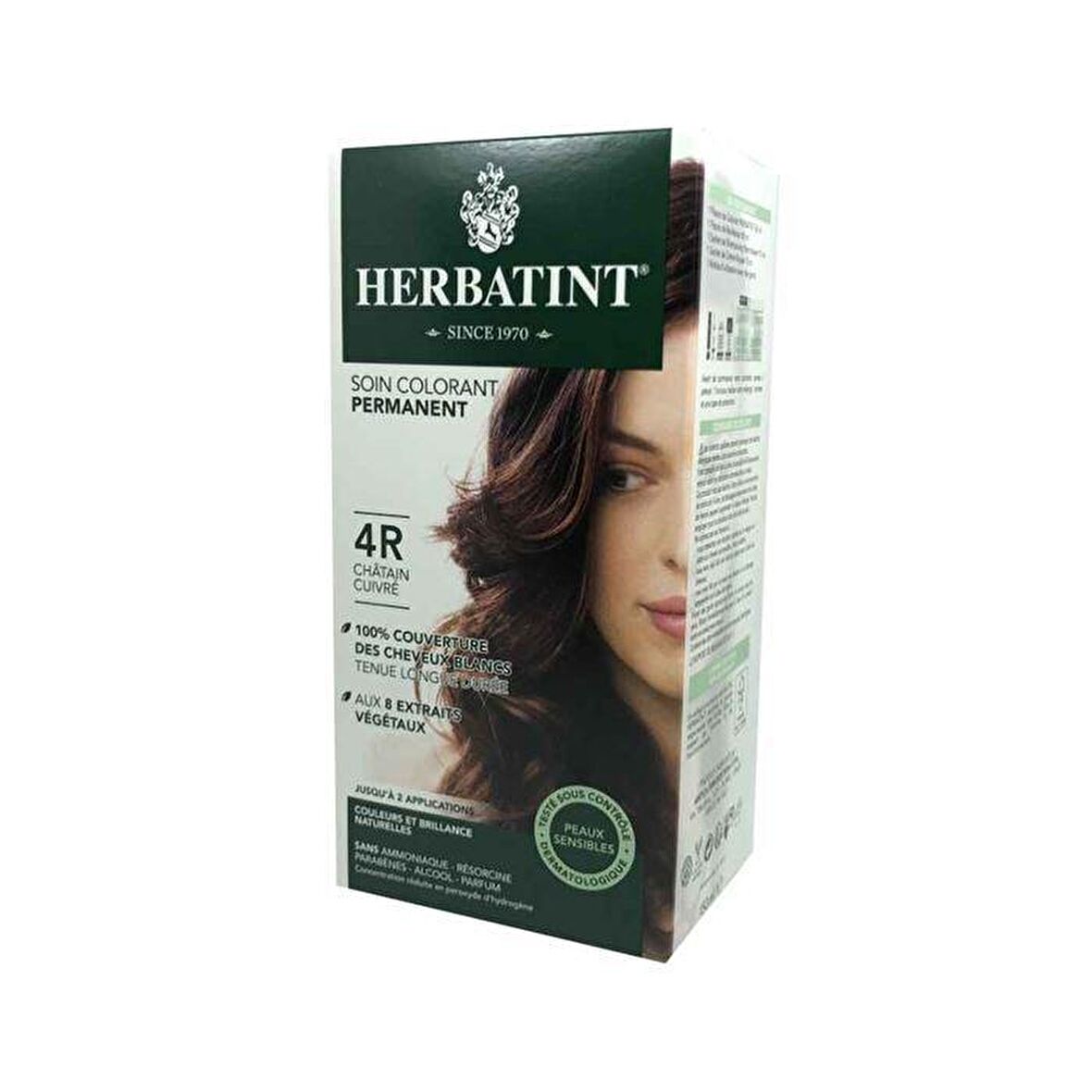 HERBATINT 4R Copper Chestnut (Bakır Kahve) 150 ml Bitkisel Saç Boyası