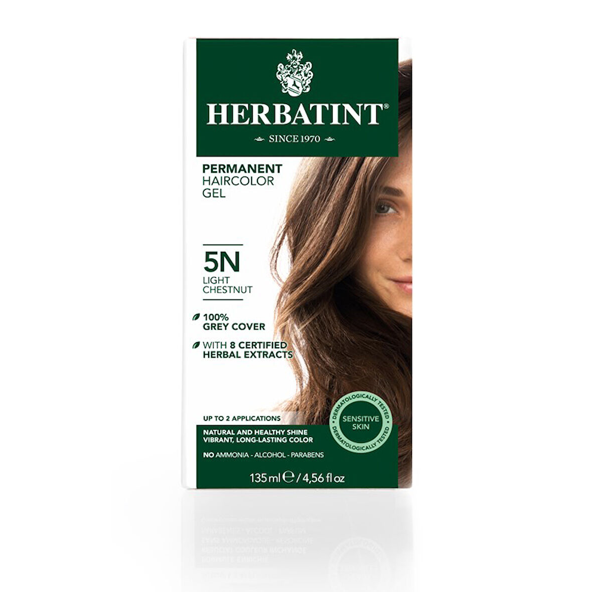 Herbatint 5N Chatain Clair Açık Kestane Saç Boyası 150ml.