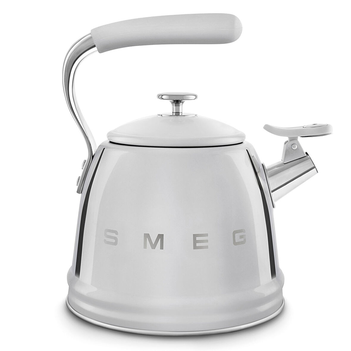 Smeg 50's Style Paslanmaz Çelik Set Üstü Düdüklü Kettle 2.3 lt