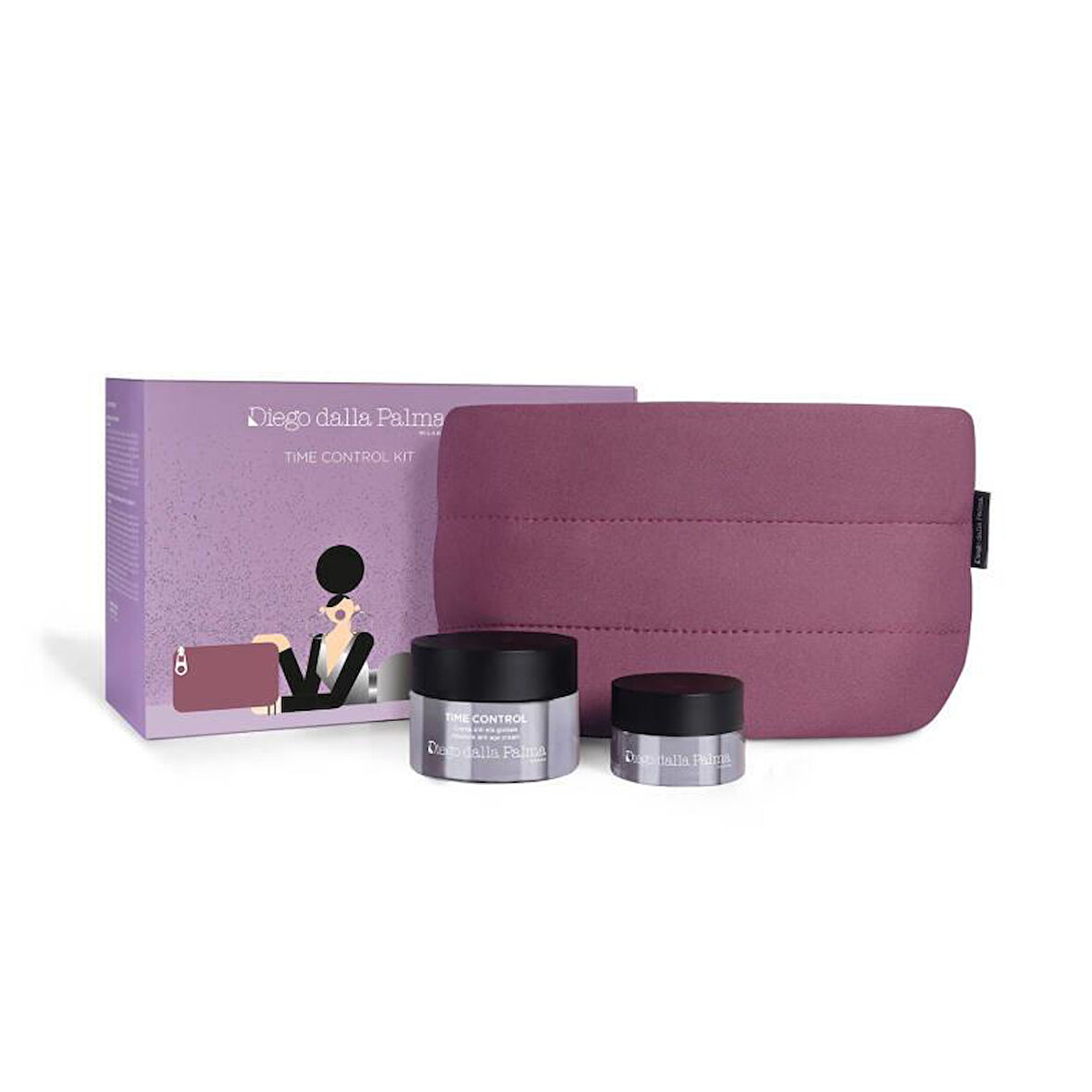 Diego Dalla Palma SC Time Control - Anti Age Krem 50 Ml + Göz Ve Dudak Çevresi Kremi 15 Ml + Çanta