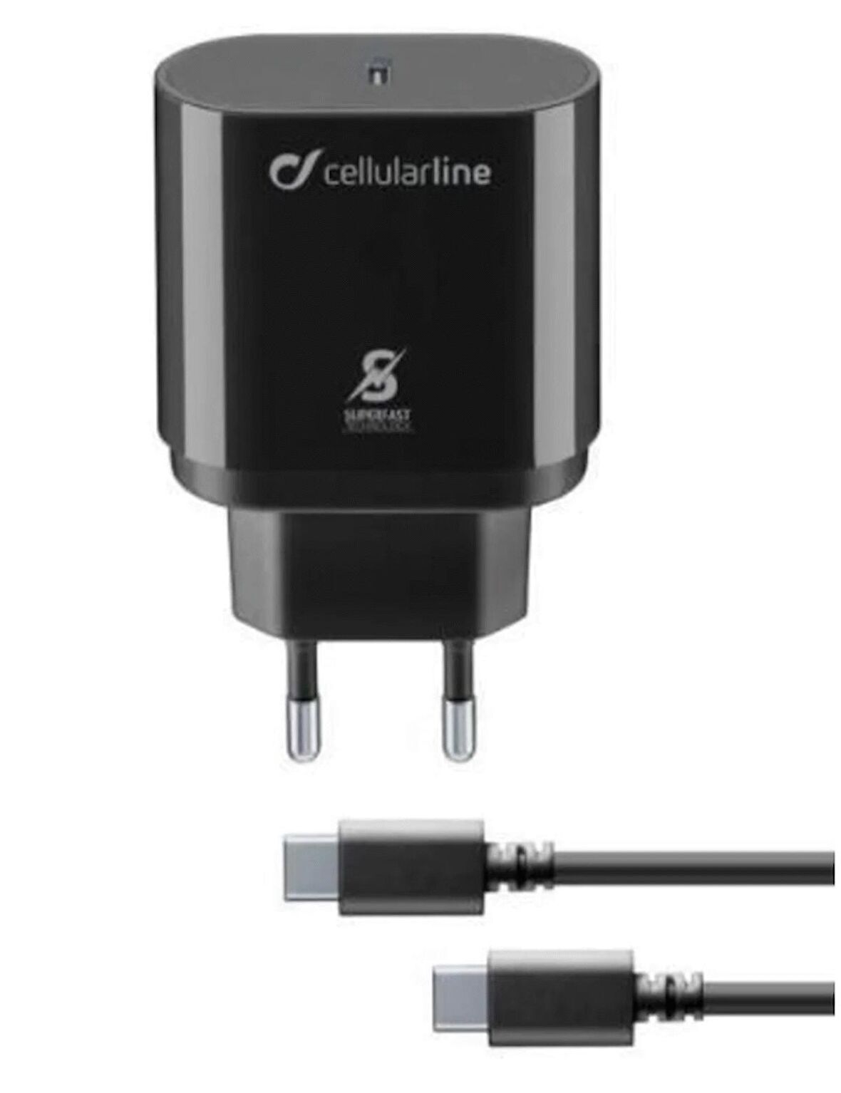 Cellularline Type-c Kablolu Super Hızlı Şarj Kit Pd 25w