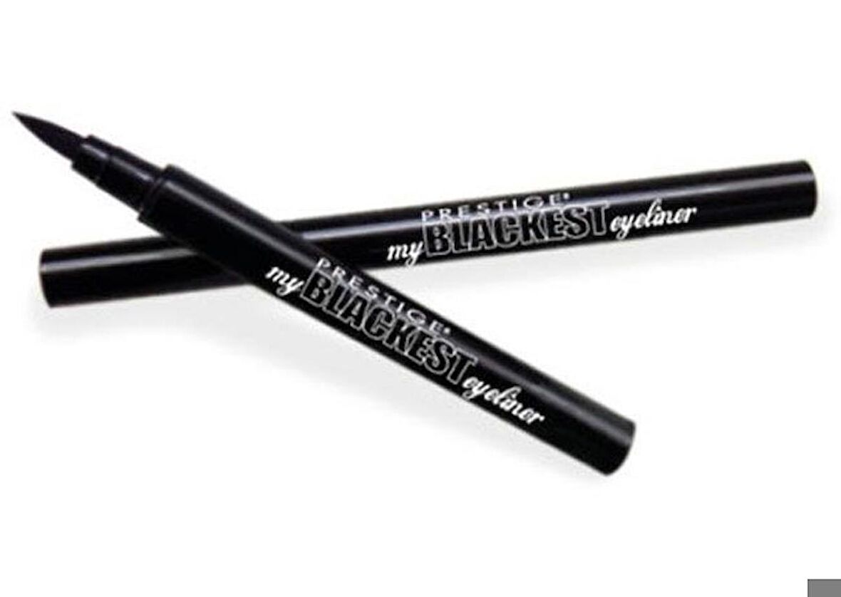 Prestige Liquid Eyeliner Blackest LEP 01 Deep Black