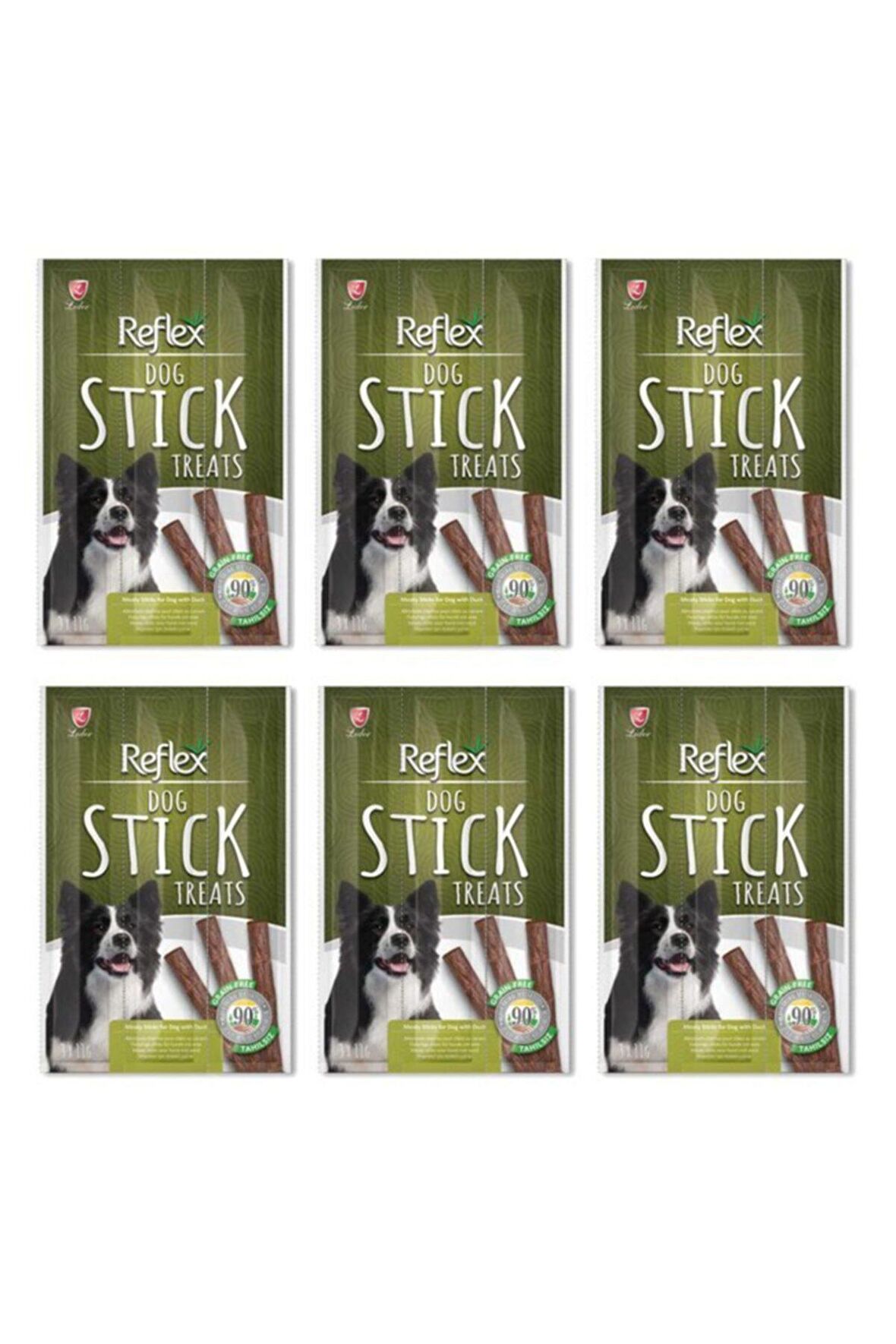 Reflex Ördekli Stick Köpek Ödül Maması 3x11 Gr - 6 Paket