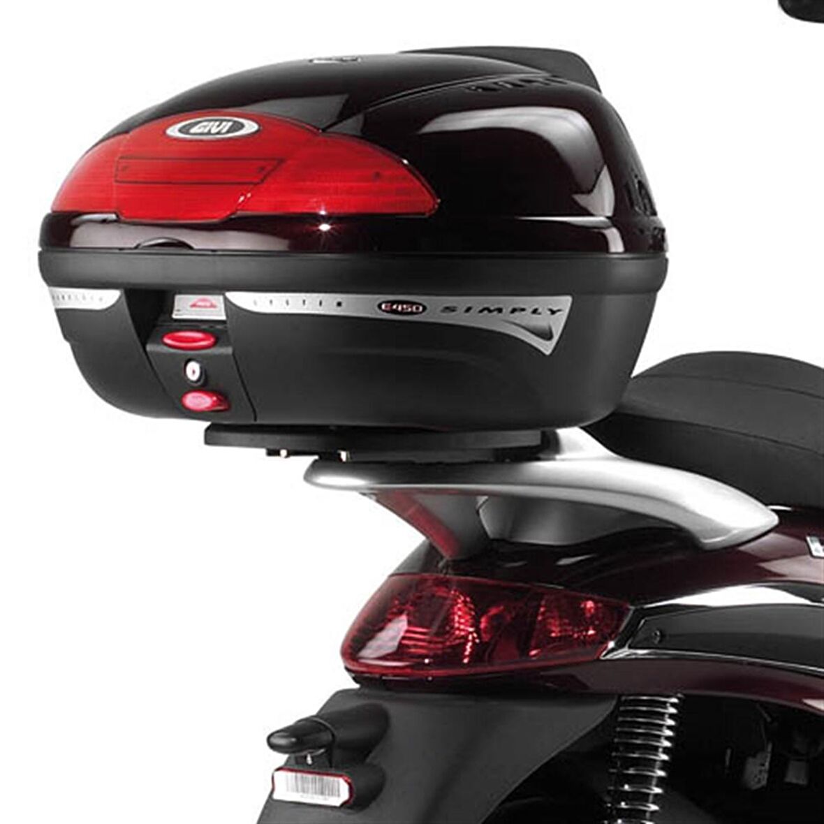 Givi E341 PIAGGIO BEVERLY 125-200-250-500 (03-04) Arka Çanta Tasiyici