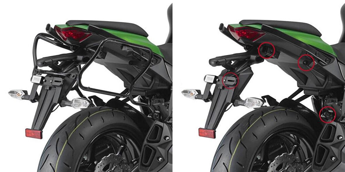 Givi PLXR4100 KAWASAKI Z 1000 SX (11-19) Yan Çanta Tasiyici