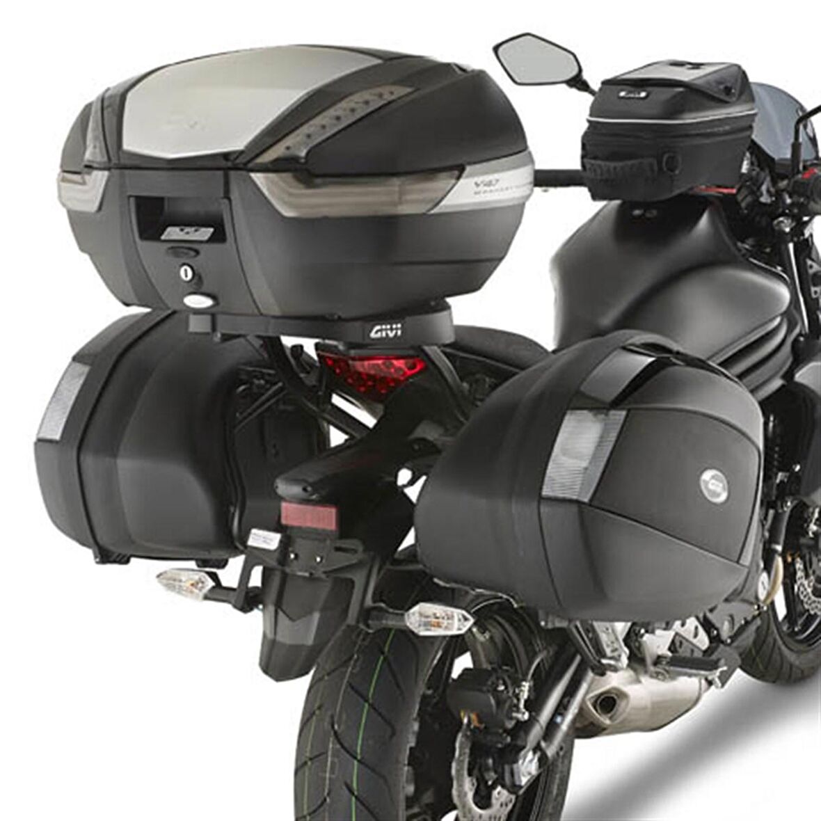 Givi PLX4104 KAWASAKI ER-6N - ER-6F 650 (12-16) Yan Çanta Tasiyici