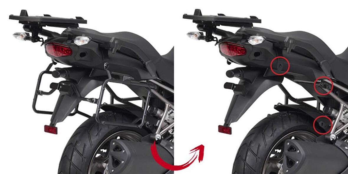 Givi PLR4105 KAWASAKI VERSYS 1000 (12-14) Yan Çanta Tasiyici