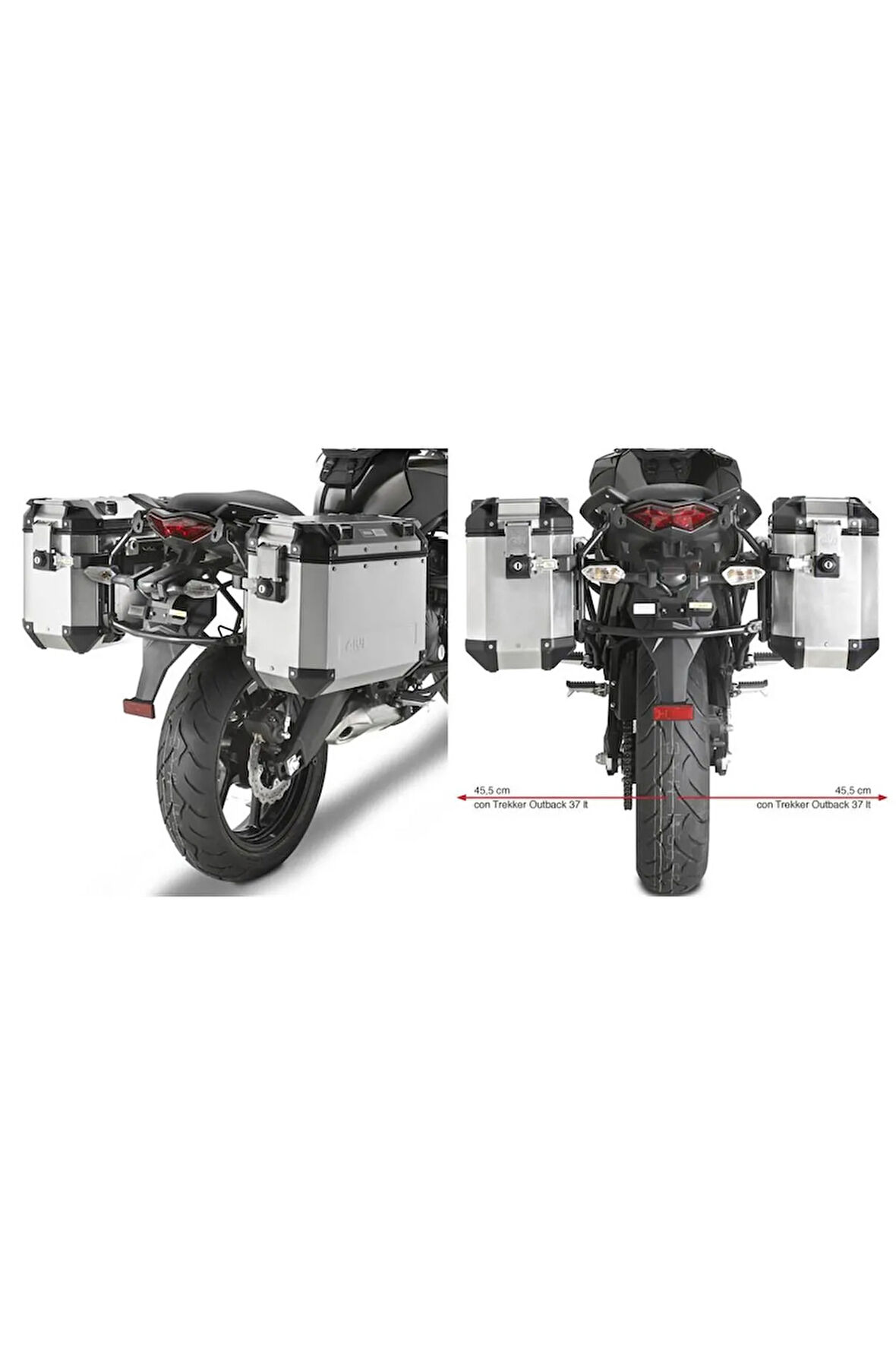 Pl4103cam Kawasakı Versys 650 (10-14) Yan Çanta Taşıyıcı