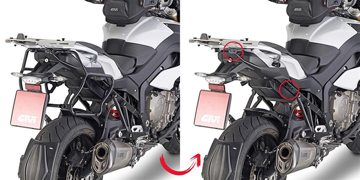 Givi PLXR5119 BMW S1000XR (15-19) Yan Çanta Tasiyici