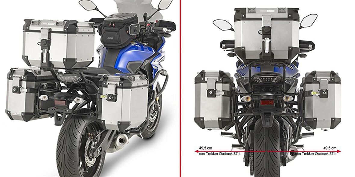 Givi PLR2130CAM YAMAHA TRACER 700 (16-19) Yan Çanta Tasiyici