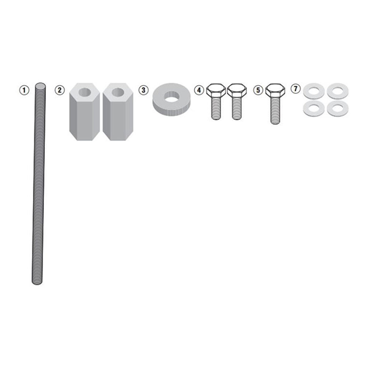 Givi TN5108KIT Bmw R 1200 Gs-R-Rs (13-18) Koruma Demiri Bağlantısı