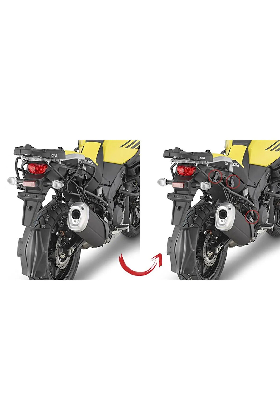 Plxr3114 Suzukı Dl 1000 V-strom (17-19) Yan Çanta Taşıyıcı
