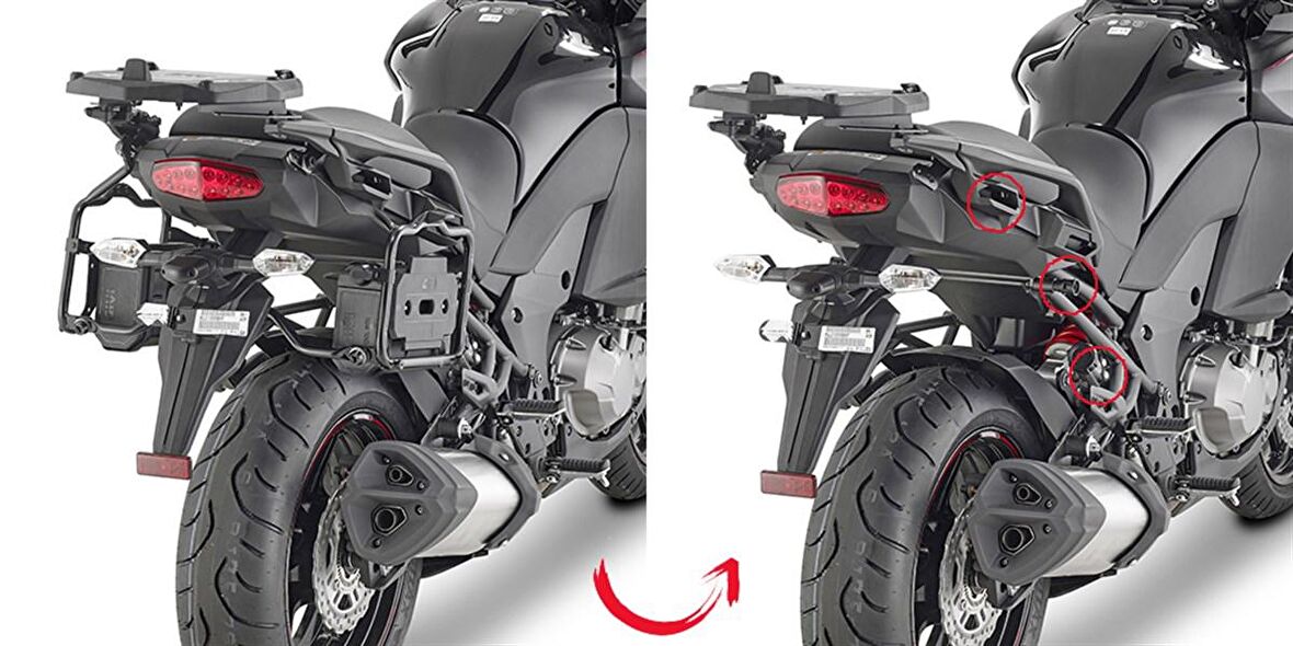 Givi PLR4120 KAWASAKI VERSYS 1000 (17-18) Yan Çanta Tasiyici