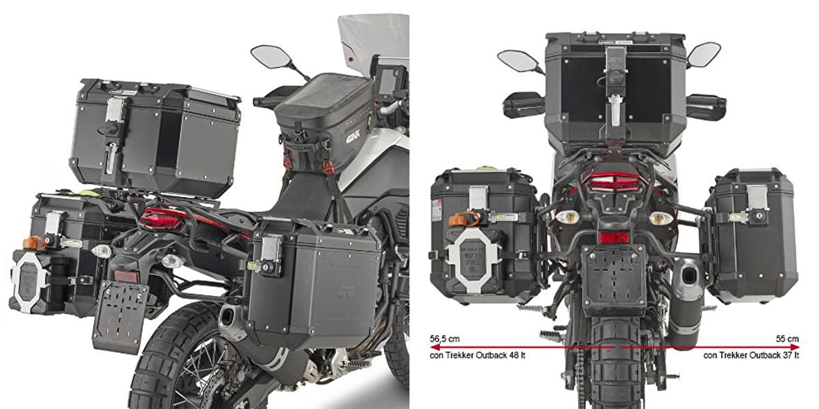 Givi PLO2145CAM YAMAHA TENERE 700 (19) Yan Çanta Tasiyici