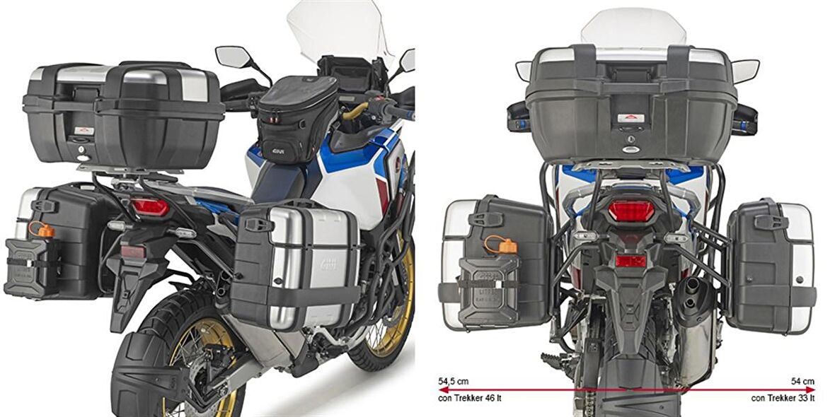 Givi PLO1178MK HONDA CRF1100L AFRICA TWIN ADVENTURE SPORTS (20) Yan Çanta Tasiyici