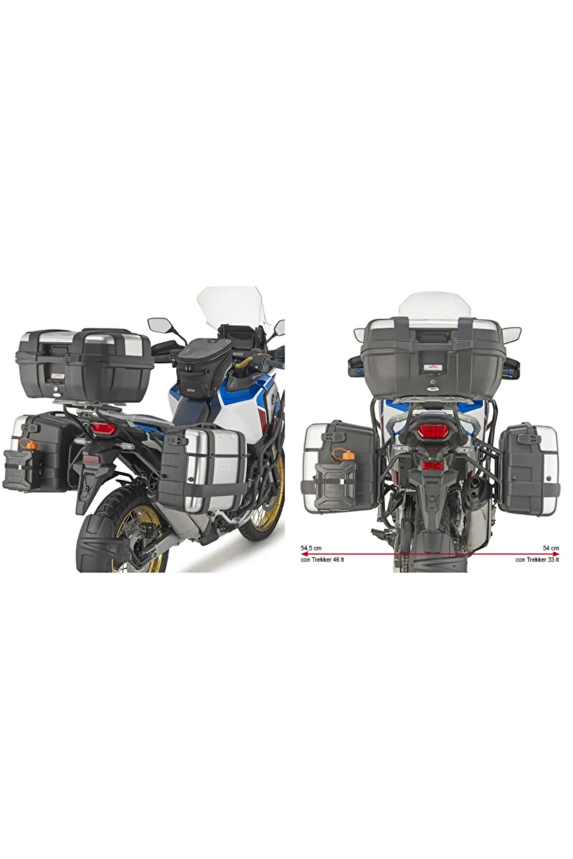 Gıvı Plo1178mk Honda Crf1100l Afrıca Twın Adventure Sports (20-22) Yan Çanta Taşıyıcı