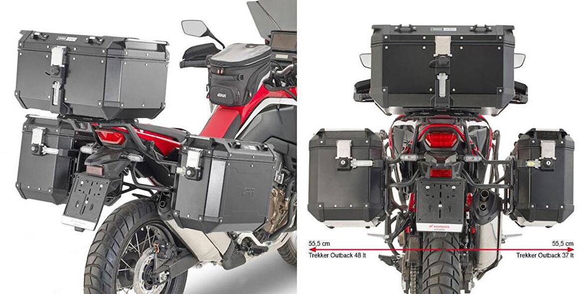 Givi PLO1179CAM Honda Crf1100L Africa Twin (20) Yan Çanta Taşıyıcı