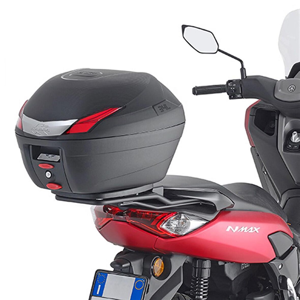 Kappa KR2153 YAMAHA N MAX 125-155 (21) ARKA ÇANTA TA?IYICI