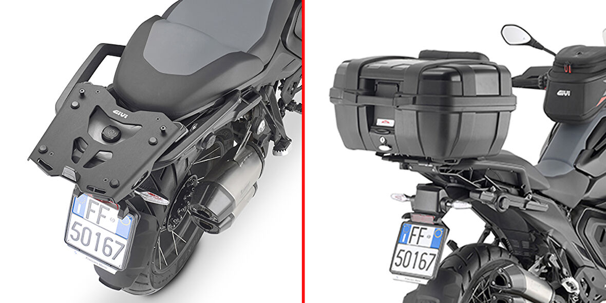 GIVI SRA5143 BMW R 1300 GS (24-25) -  BMW R 1300 GS ADVENTURE (25) ARKA ÇANTA TAŞIYICI