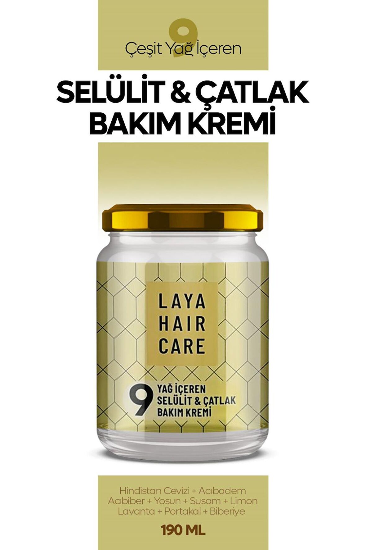 Çatlak ve Selülit Kremi 190ml