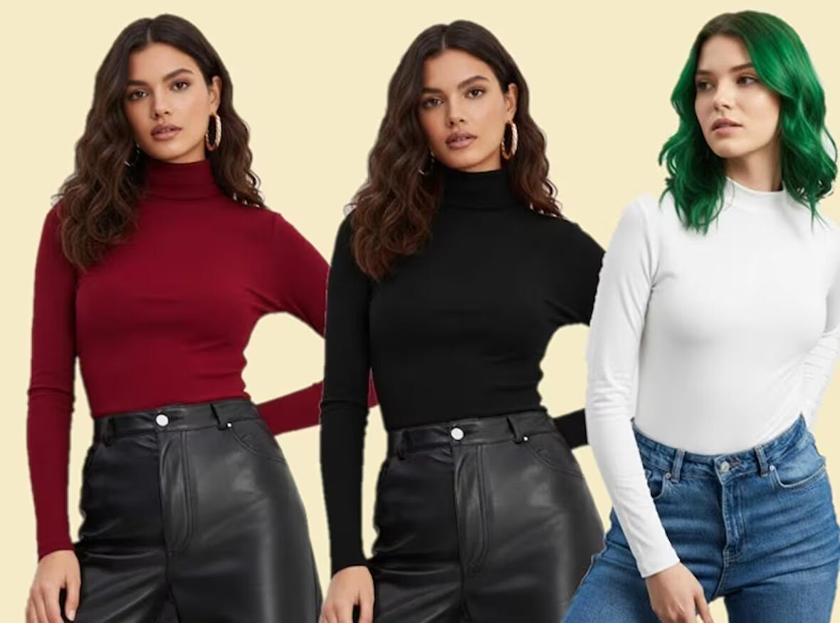 Uzun Kollu 3'lü Kadın Balıkçı Yaka Badi