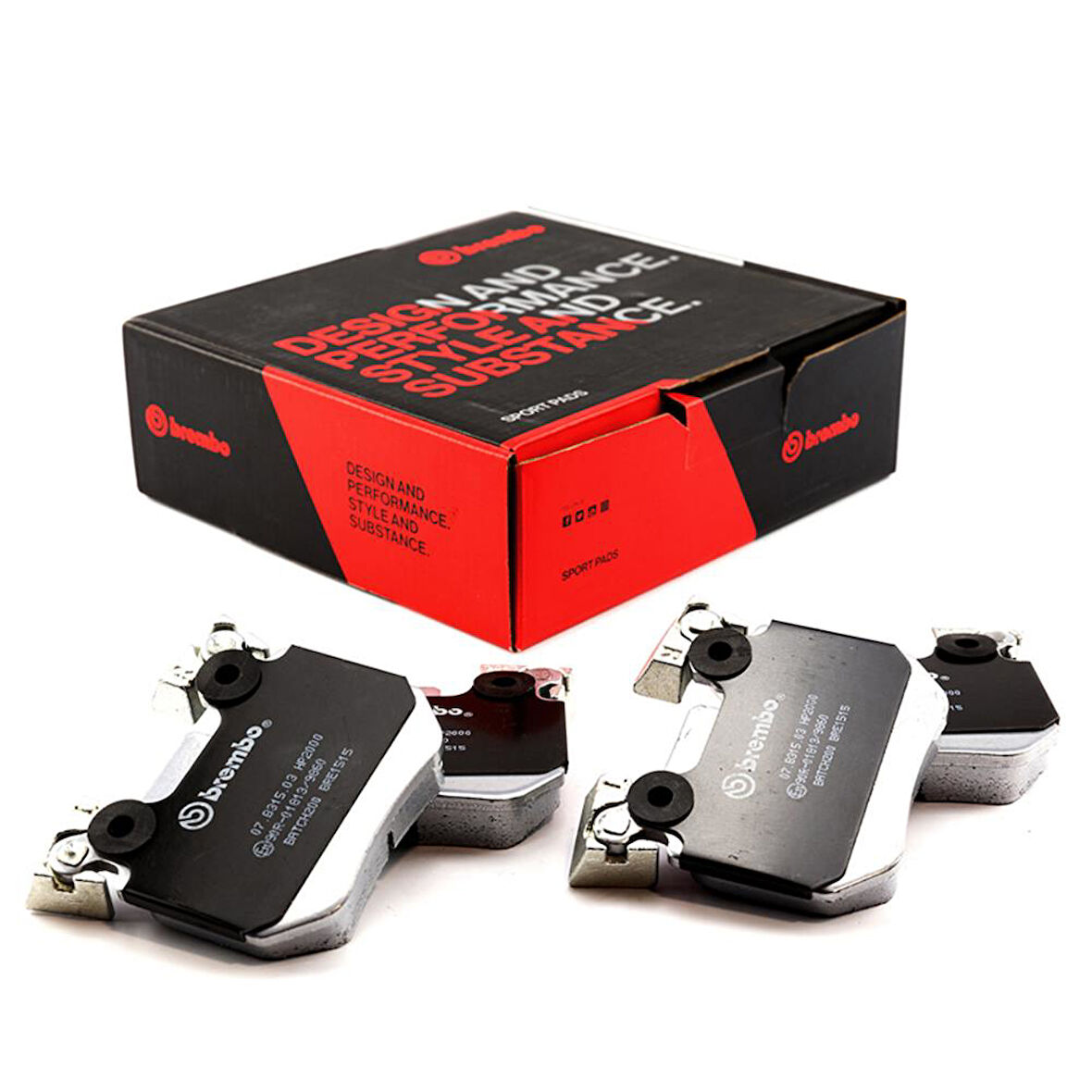 BREMBO SET PAST BMW S1 CONVERT+COUPE 07.B315.03