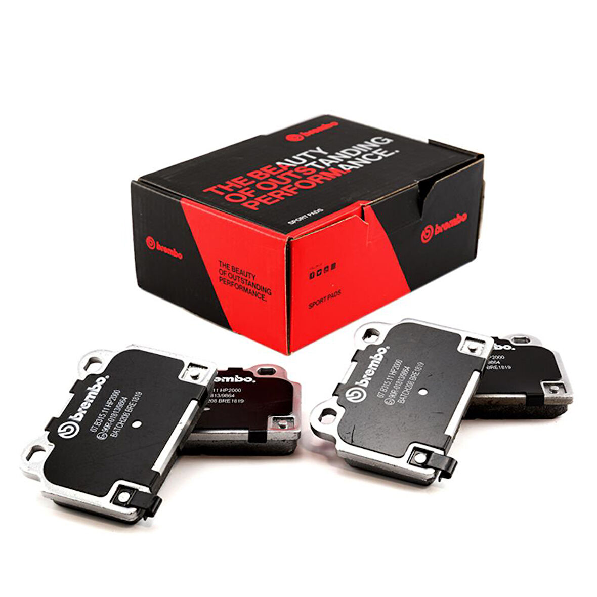 BREMBO SPOR PAD MİTSUBİSHİ ARKA BALATA 07.B315.11